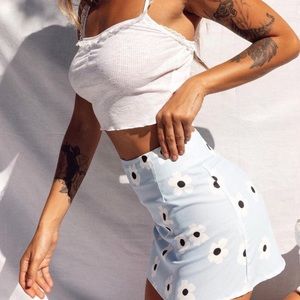 princess polly shelly mini skirt